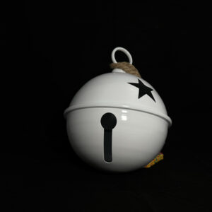 Cascabel blanco brillante (24cm x 34cm) - Image 4