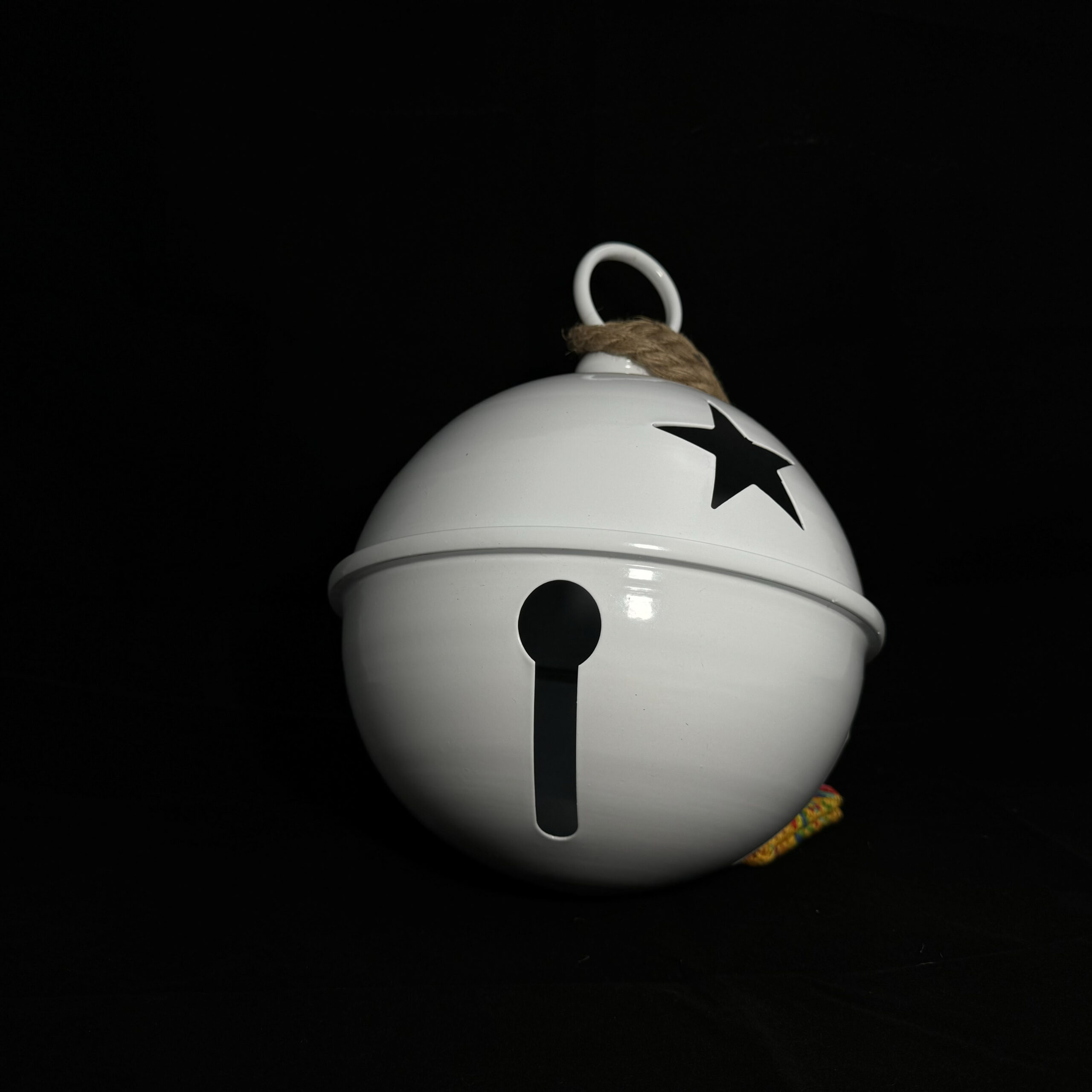 Cascabel blanco brillante (24cm x 34cm) - Image 4