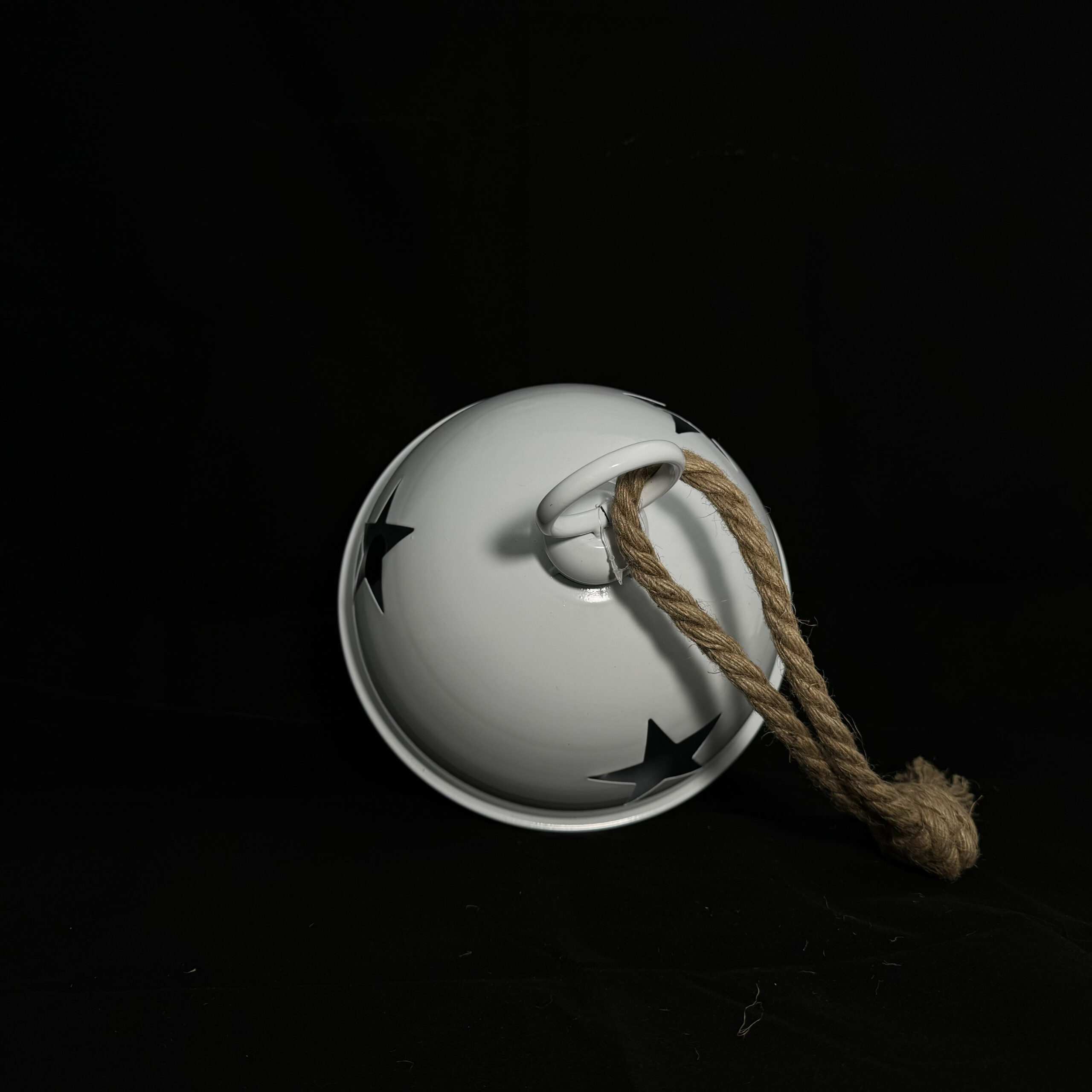 Cascabel blanco brillante (24cm x 34cm) - Image 3