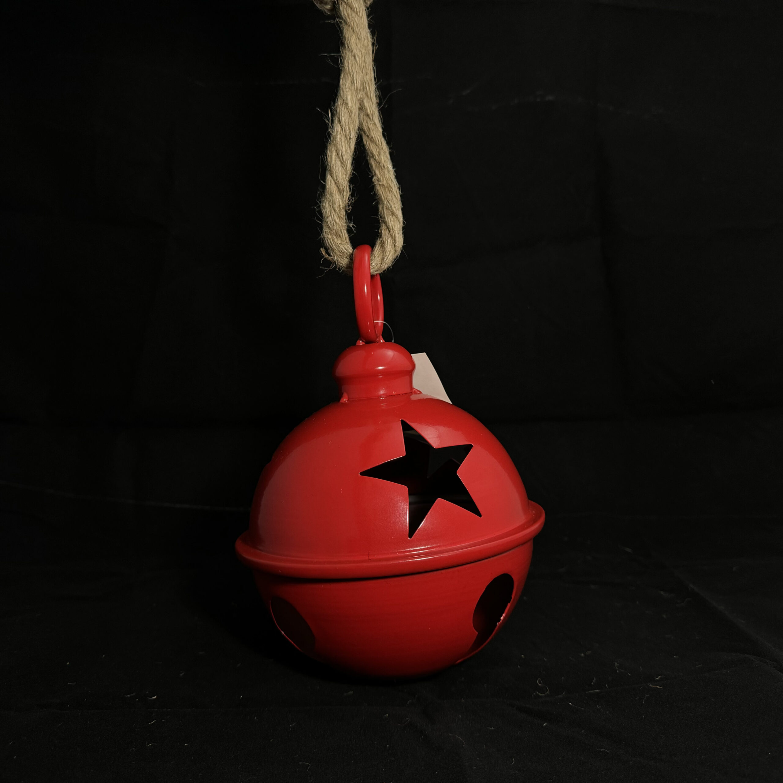 Cascabel rojo brillante pequeño (16 cm) - Image 1